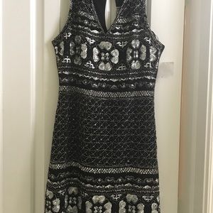 Romeo and Juliet Couture cocktail dress with sequins